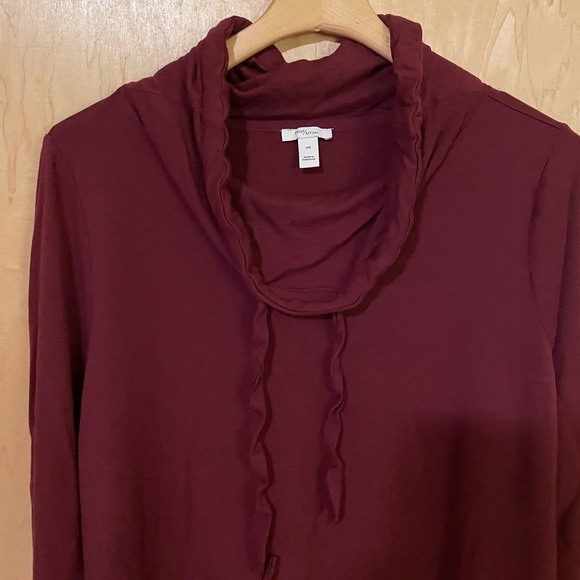 Women's Daily Ritual Cowl Neck Lightweight Sweatshirt - Picture 3 of 7